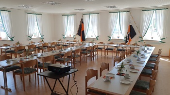 Foto vom Saal f&uuml;r die JHV